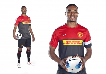 Patrice Evra, Manchester United, for DHL