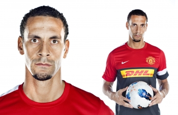 Rio Ferdinand, Manchester United, for DHL